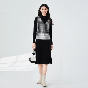 连衣裙套装 阿依莲a.yilian 秋冬装 清仓