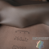 法国HAAS乌木色2.0mm多脂平纹马鞍皮巴哈尼亚工艺手工马鞍牛皮