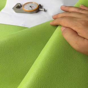 百色H家EPSOM牛油果绿掌纹1.7MM手工diy头层牛皮皮革皮料进口