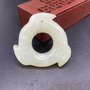 岫玉玄机玉佩玉吊坠颈饰挂件配饰腰佩把玩件璇玑石来转运玉坠子