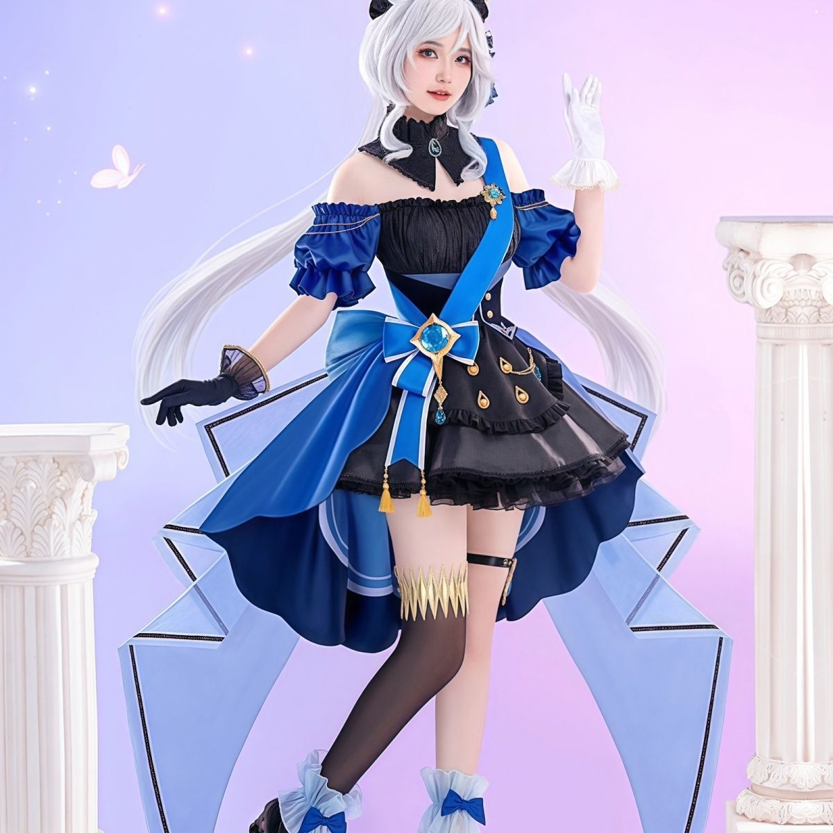原神芙宁娜女仆cos服