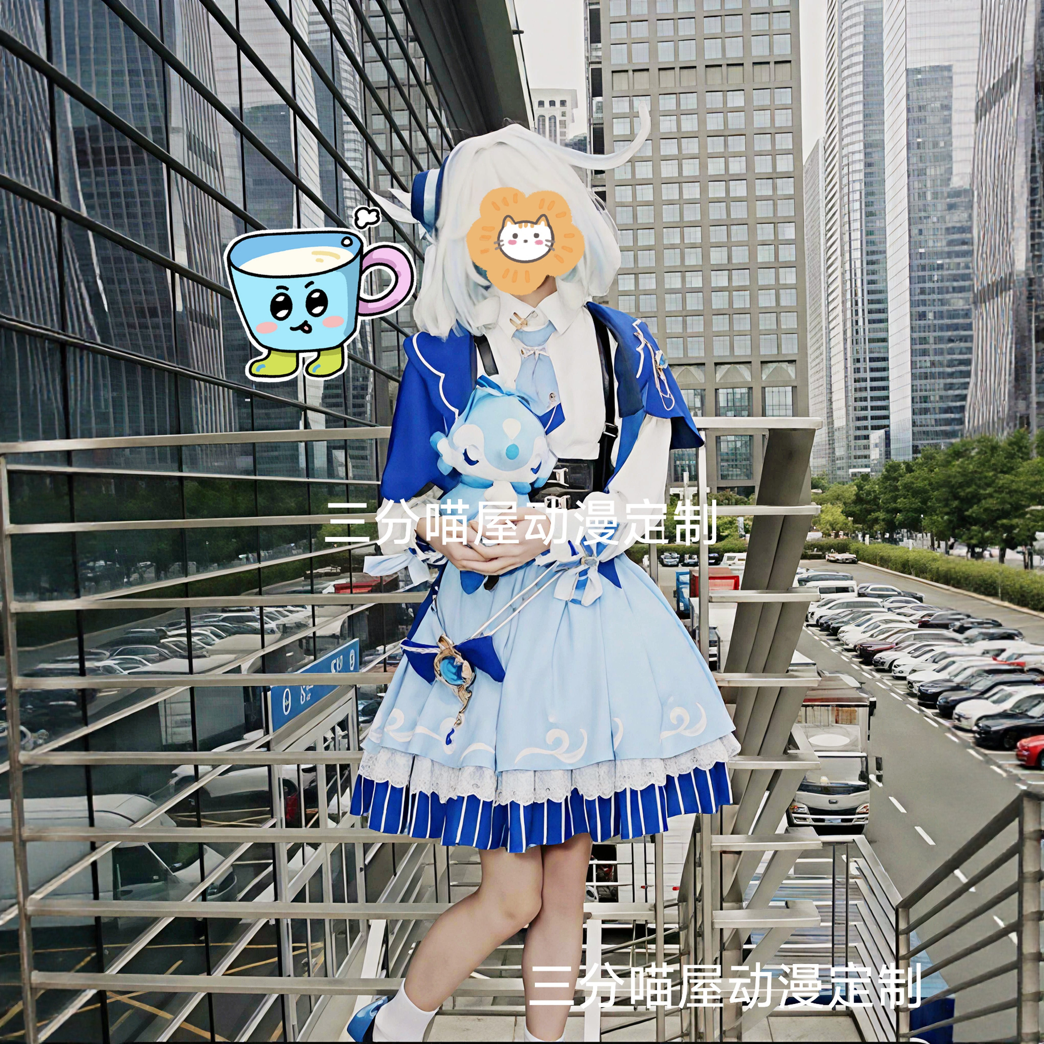 原神芙宁娜枫丹之旅COS洛丽塔