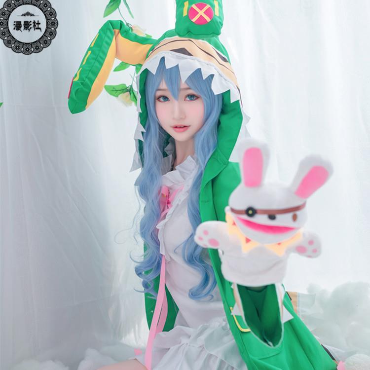 三分喵屋约会大作战四系乃cos四糸乃cos精灵装动漫cosplay服假发