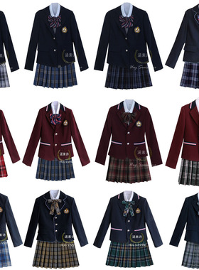 送袜新品全套涵素诗学生秋冬少年学生装制服JK学生合唱服礼服套装