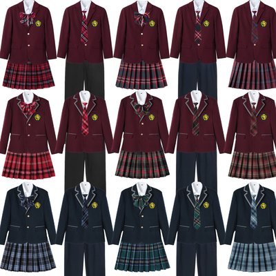 英伦班校服园服制服合唱表演套装