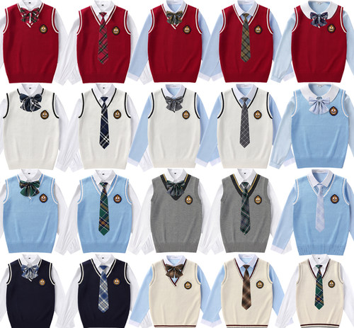 英伦风长袖结婚领证拍证校服班服