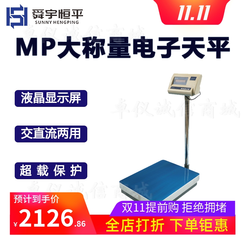 舜宇恒平大称量电子天平