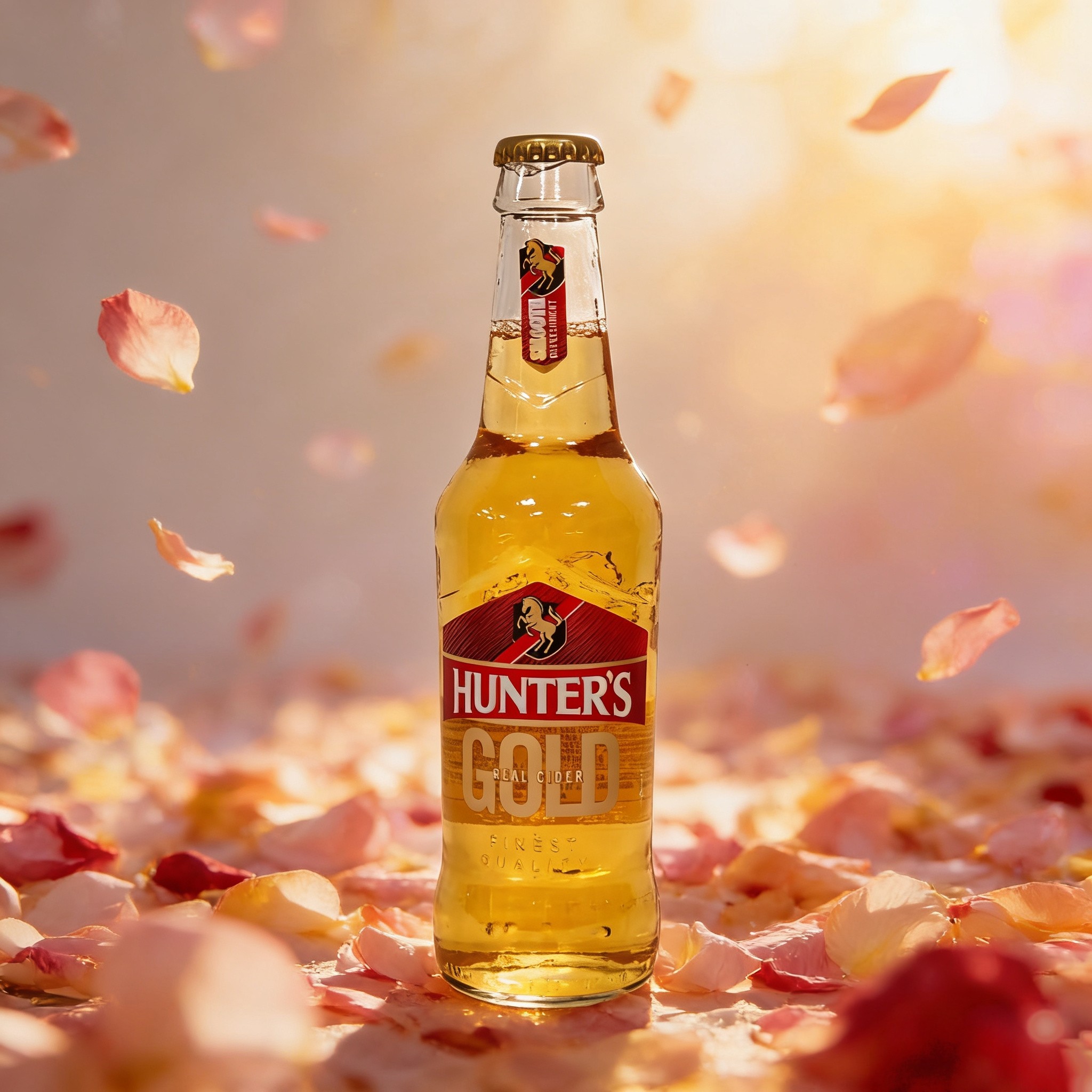 南非猎人金苹果西打酒微醺气泡果酒HUNTERS GOLD REAL CIDER