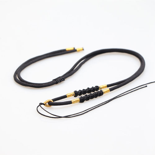 手工编织项链绳子玉坠玉佩挂脖