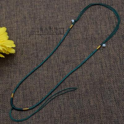 黄金玉石吊坠挂绳饰品配件项链绳