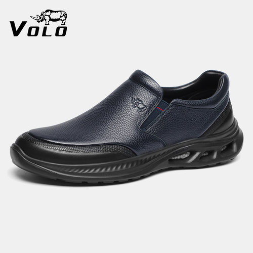 【爆米花大底】VOLO犀牛休闲皮鞋