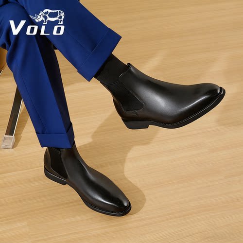 这靴真顶！VOLO犀牛真皮切尔西靴