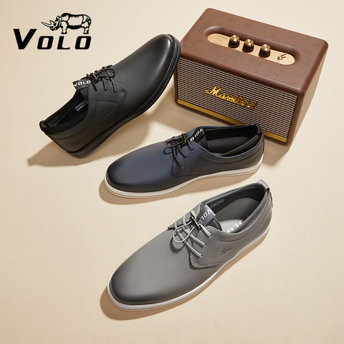 VOLO/犀牛夏季时尚男士皮鞋