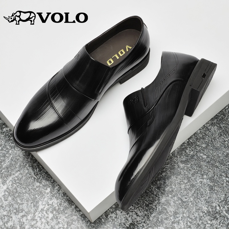 【超轻软底】VOLO/犀牛正装皮鞋