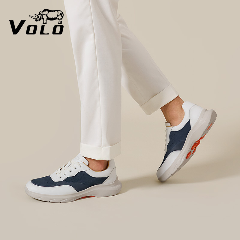 VOLO犀牛男款鞋子2025新款男士男士高端品牌休闲鞋2025新款运动鞋