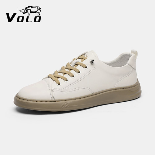 VOLO/犀牛平跟休闲运动皮鞋
