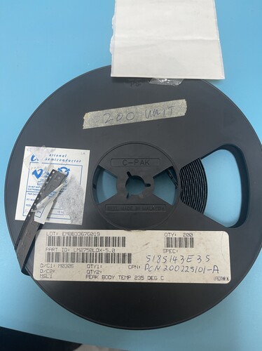 LM2750LDX‑5.0 C‑PAK封装 电源IC 老设备工控板维修原装停产