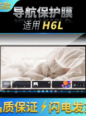 适用26款长城哈弗H6L导航钢化膜中控屏幕仪表高清防刮保护膜用品