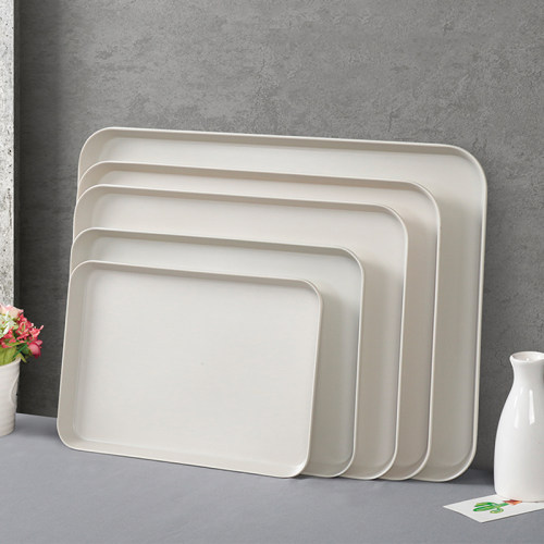 密胺餐具仿瓷托盘长方形盘商用