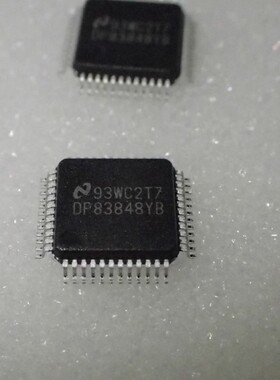 原装 DP83848YBX/NOPB DP83848VYB/YB LQFP-48 以太网收发器芯片