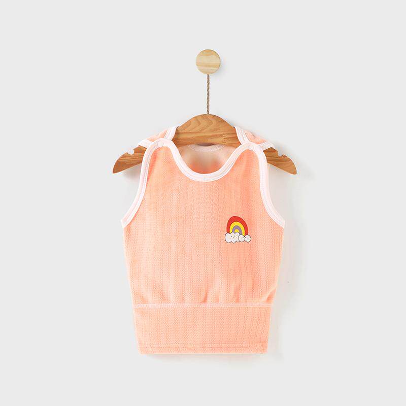 男童女宝宝吊带上衣新生儿打底内穿贴身护肚保暖马甲婴儿背心加绒