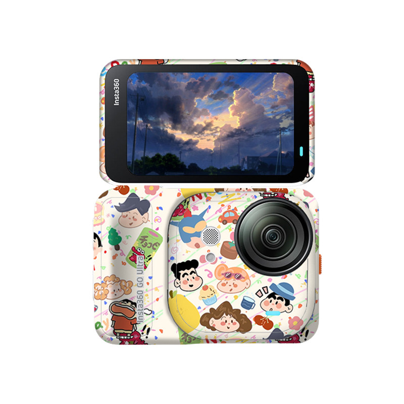 适用Insta360影石GO Ultra定制贴纸相机定制贴画贴膜机身保护膜
