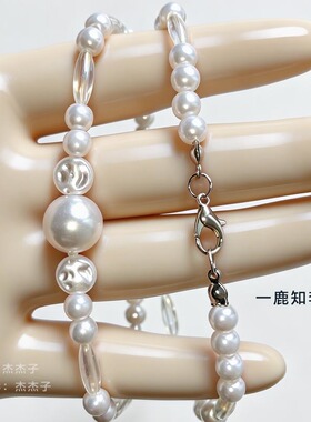 珍珠项链轻奢小众简约经典简约高级感百搭时尚女款配饰