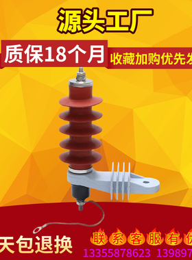 10KV脱扣式避雷器YH HY5WS-17/50L TL TLQ带支架 脱离器 连接线