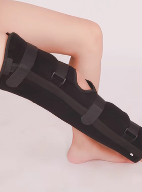 膝关节固定支具可调腿部膝盖骨折疼痛护具矫形肢具支架护膝