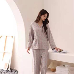 佐雅悠然花韵系列秋冬针织棉家居服