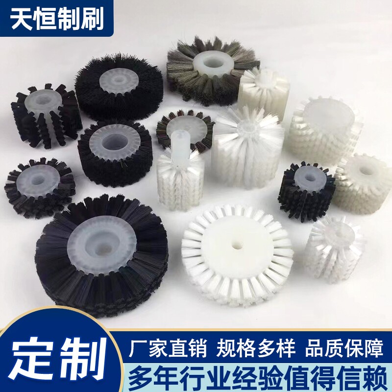 工业尼龙丝防静电除尘滚筒刷