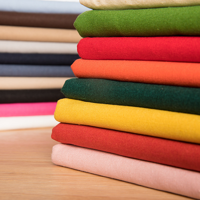 手工diy刺绣棉麻布绣花布料涤棉麻素色纯色背景面料亚麻绣布衣服,居家布艺,海绵垫/布料/面料/手工diy,淘宝优惠券,粉丝福利购,淘宝优惠卷