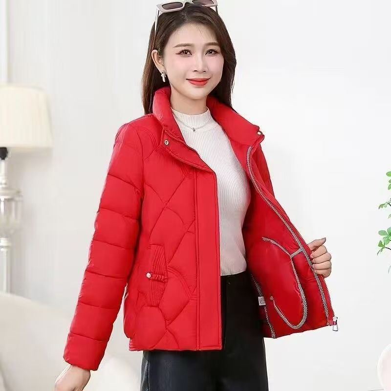 小个子棉衣女短款面包服