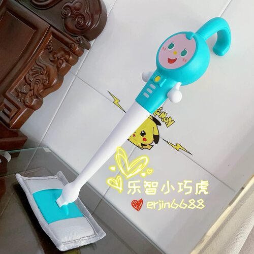巧虎炫动拖把小精灵全新正品20月龄益智玩具早教拖地做家务