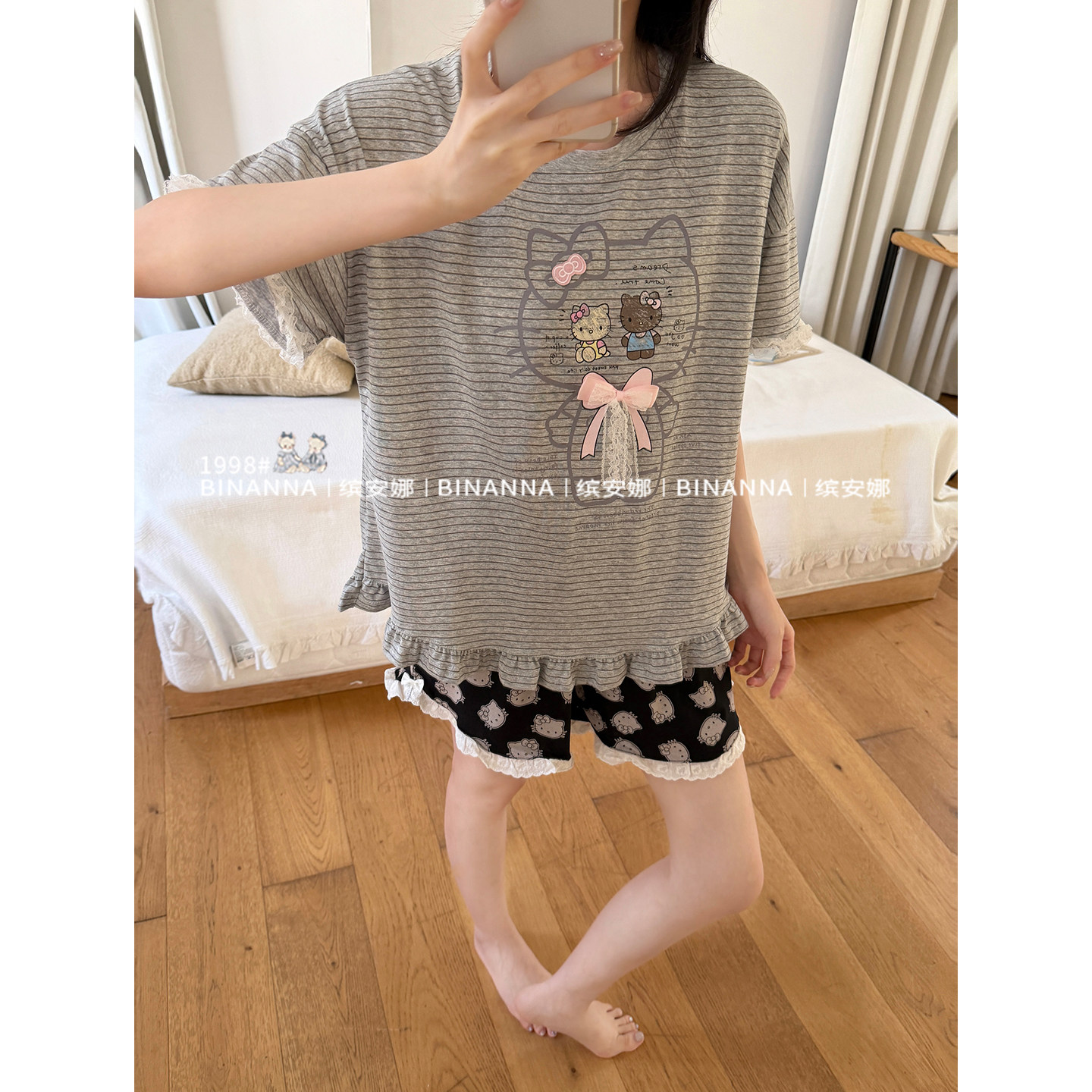睡衣女款夏季2026新款短袖图片