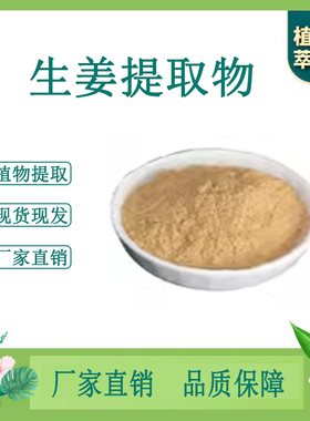 生姜提取物 姜根浓缩粉 另售大枣竹沥竹茹枇杷叶 100g袋 新货散装