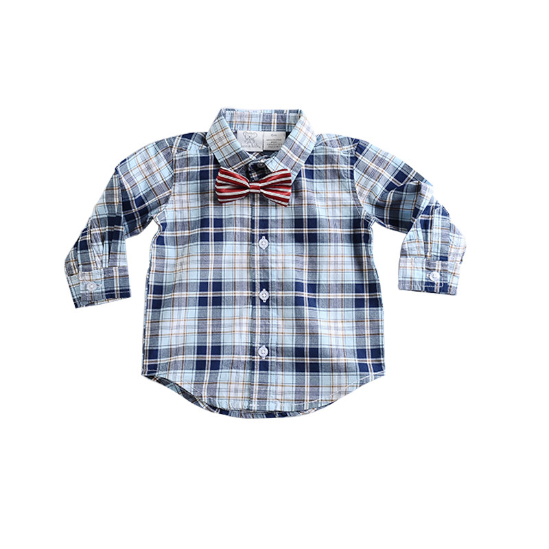 Chemise garcon à manche longue - Ref 2074657 Image 3