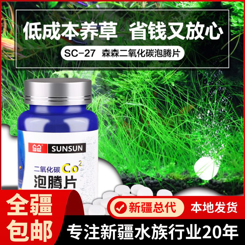 森森二氧化碳泡腾片水草缸专用二氧化碳发生器co2新疆包邮 宠物/宠物食品及用品 其它水族用具设备 原图主图