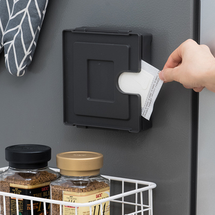 日本进口咖啡滤纸收纳盒手冲套装 器具奶茶过滤网磁吸v60防尘纸盒