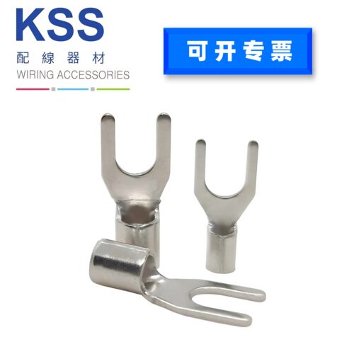 KSS红铜连接冷压端子Y型