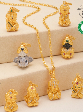 本命佛文殊菩萨吊坠本命年