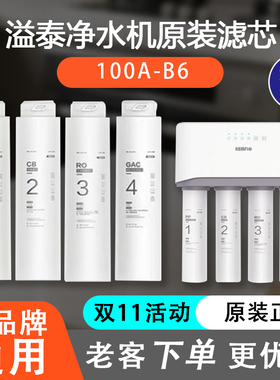 溢泰净水器100ab6滤芯反渗透水机KFRO0100A-2 100A-B6 RB61W原装