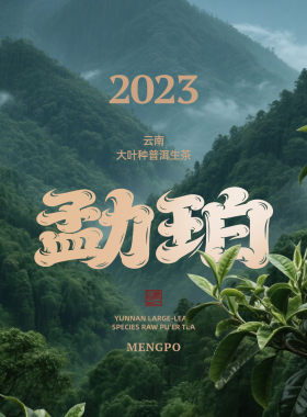 万寸山2023收藏级勐珀普洱生茶