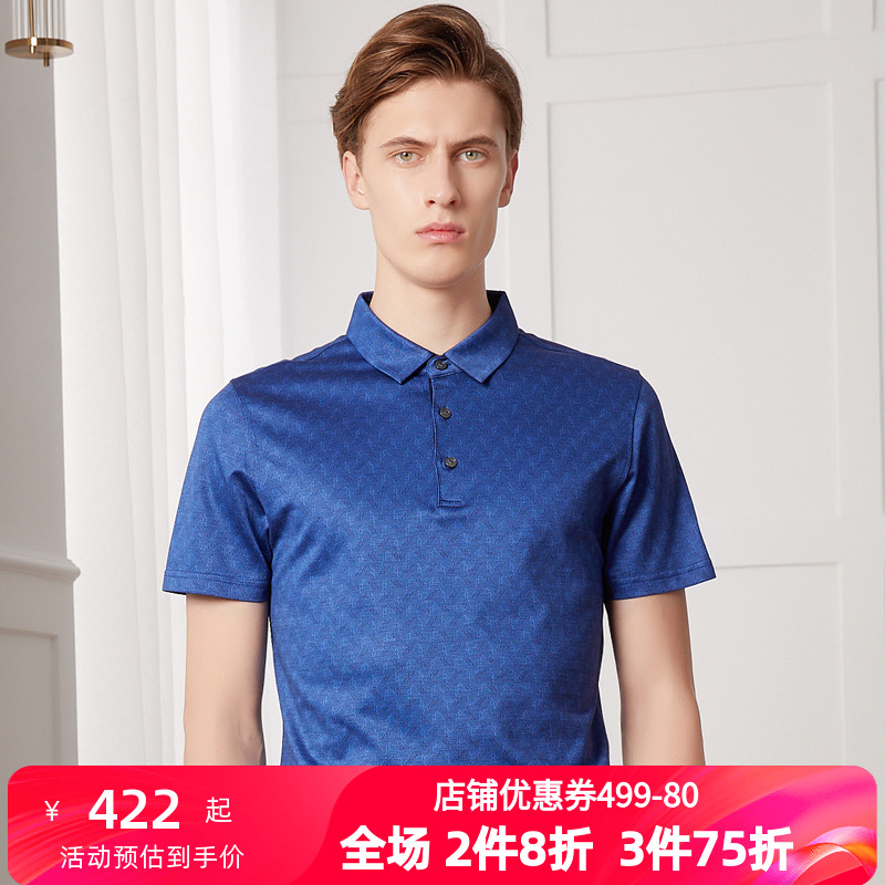 夏季时尚商务休闲男士polo衫