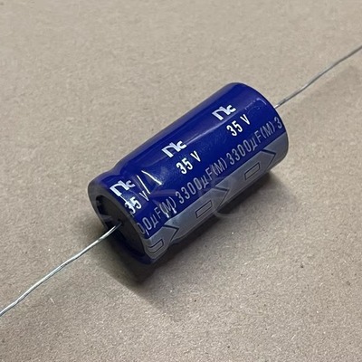 35V3300UF 全新音频功放滤波 轴向卧式 电解电容 3300UF35V 22X40