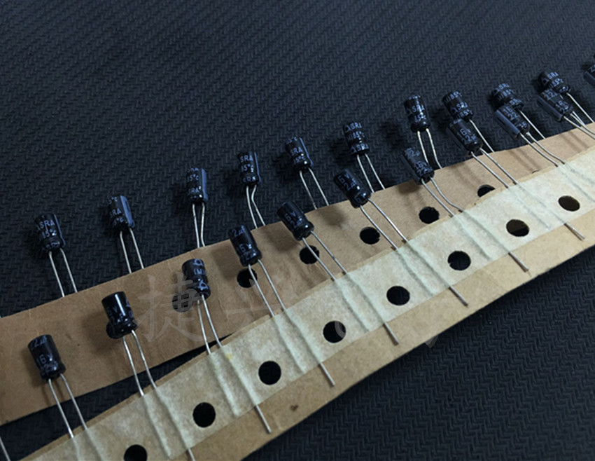 【100个】16V22UF 进口韩国三莹 SRA 小体积电解电容 22UF16V 4X7