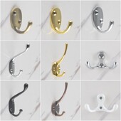 现代欧式 挂衣钩衣服浴室壁挂衣帽钩衣柜挂衣架玄关进门墙壁挂钩