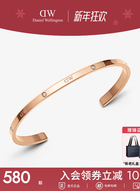 dw高颜值星辰素圈手镯情侣时尚