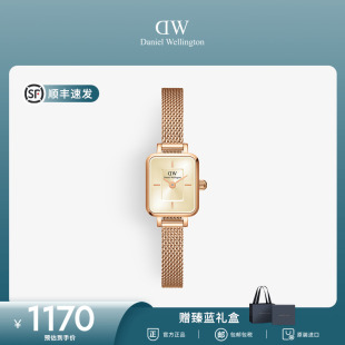 QUADRO系列复古小方糖简约小表盘腕表时尚 DW手表女款 迷你小方表