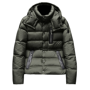 新款连帽羽绒服90白鸭绒可脱卸 QT2031-016-P570（控价720）图片